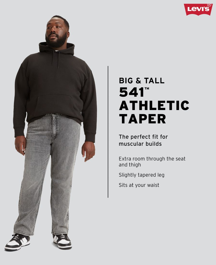Мужские джинсы 541 Athletic Fit Stretch больших размеров Levi's, True Chino — фото 3