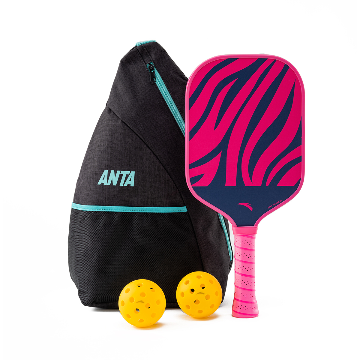 

Наборы одежды SOUL Spirits и ракетки для пиклбола с оплеткой из стекловолокна и сотовым сердечником, унисекс 420*190*16мм ANTA