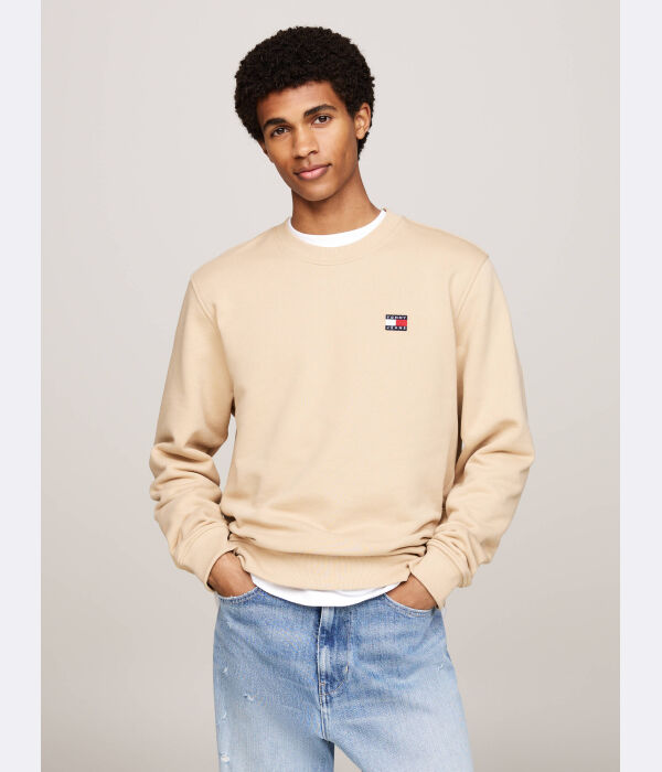 

Толстовка Regular Fit Tommy Jeans, бежевый