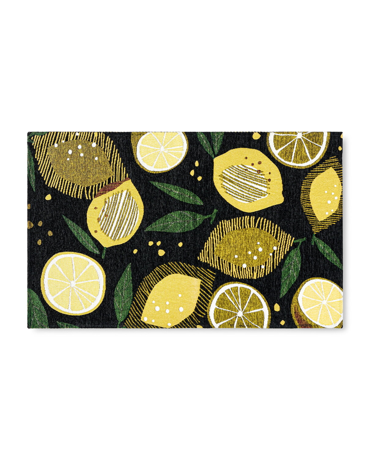 

Коврик Town & Country Luxe Livie Fresh Lemon Everwash, черный