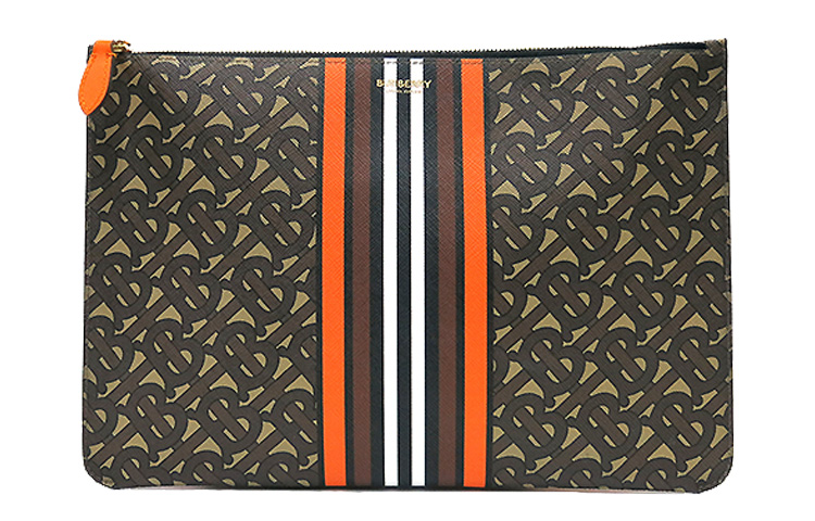 

Burberry Кожаный клатч мужской коричневый