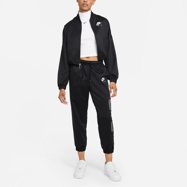 Спортивная футболка air classic logo casual baseball jacket black Nike, черный — фото 3