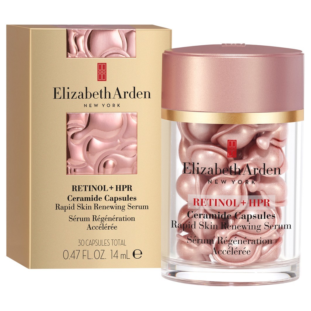 Сыворотка Elizabeth Arden — Для лица ceramide retinol + hpr ceramide capsules , 30 capsules, объем, 14 мл — фото 2