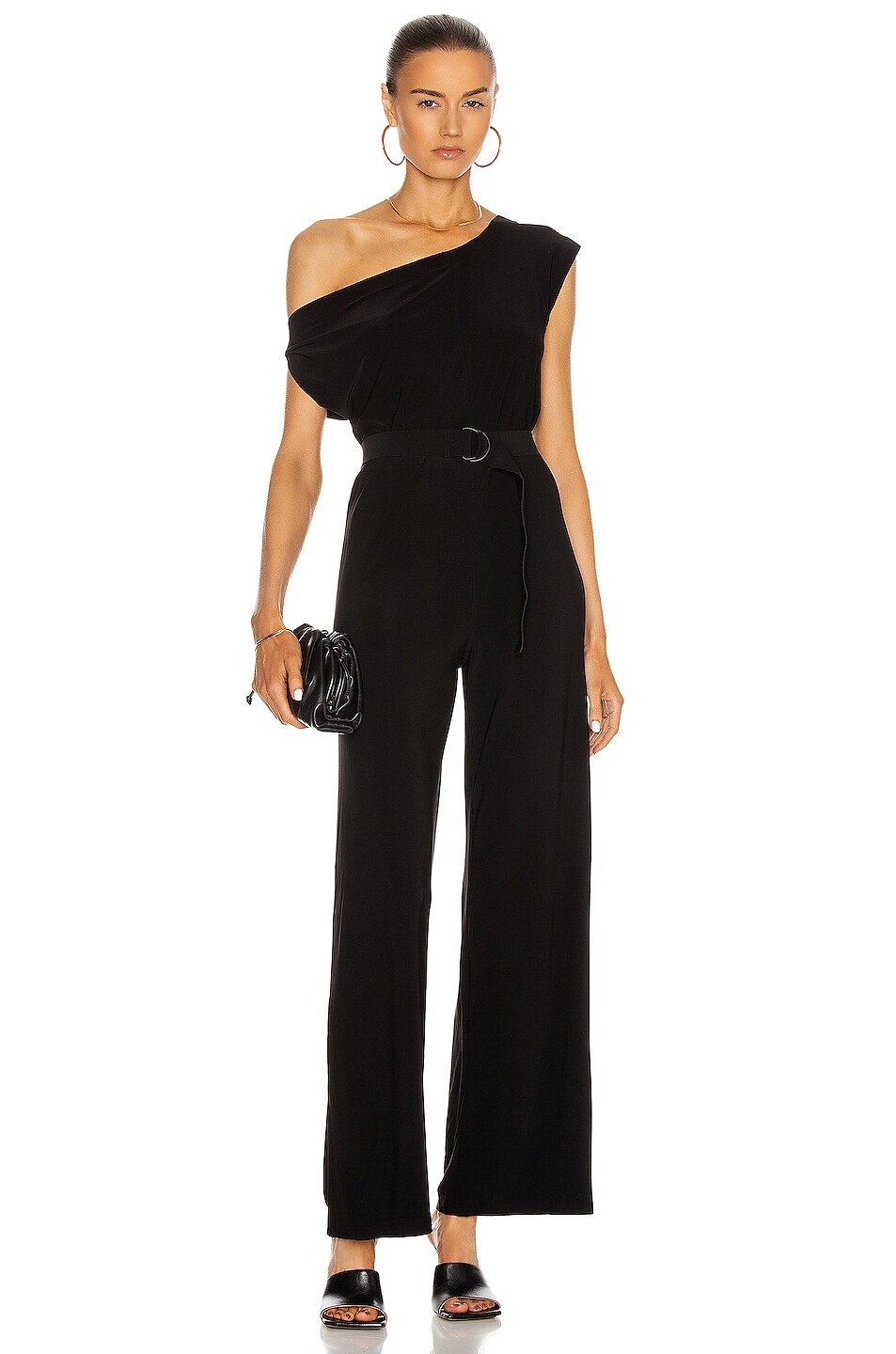 

Комбинезон Norma Kamali Drop Shoulder, черный