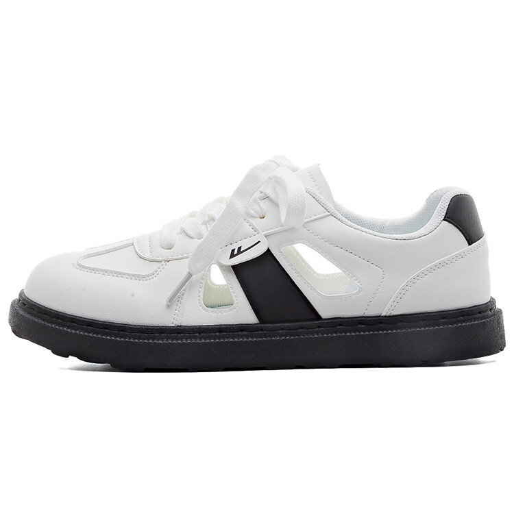 

Кроссовки WARRIOR Skateboarding Shoes Women's Low-top, белый/розовый/голубой