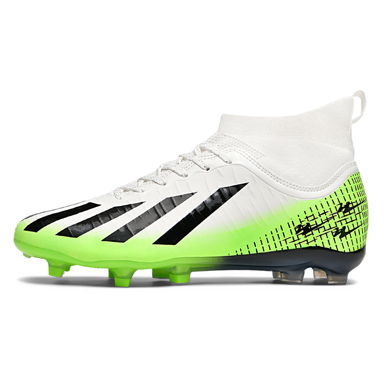 Футбольные бутсы унисекс высокие Binary, Neon Green