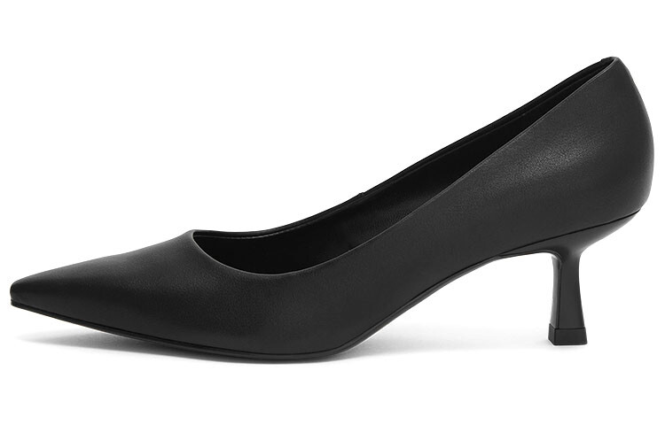 Туфли на высоком каблуке женские черные Charles&Keith