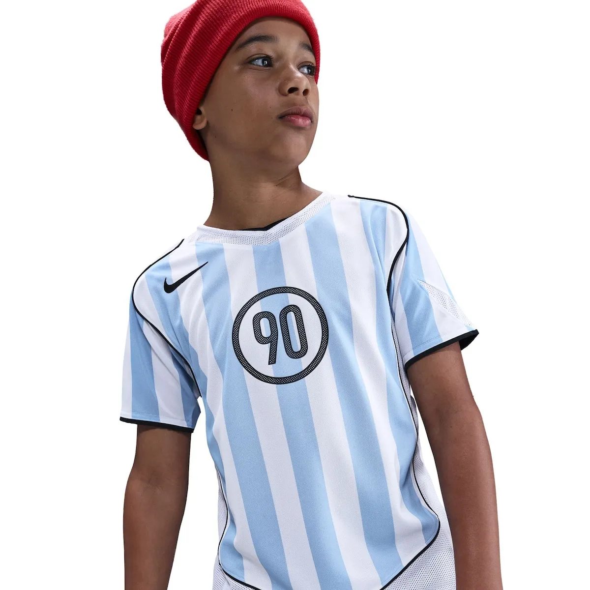 Детская футболка Dri-FIT Total 90 Energy Nike, синий — фото 3