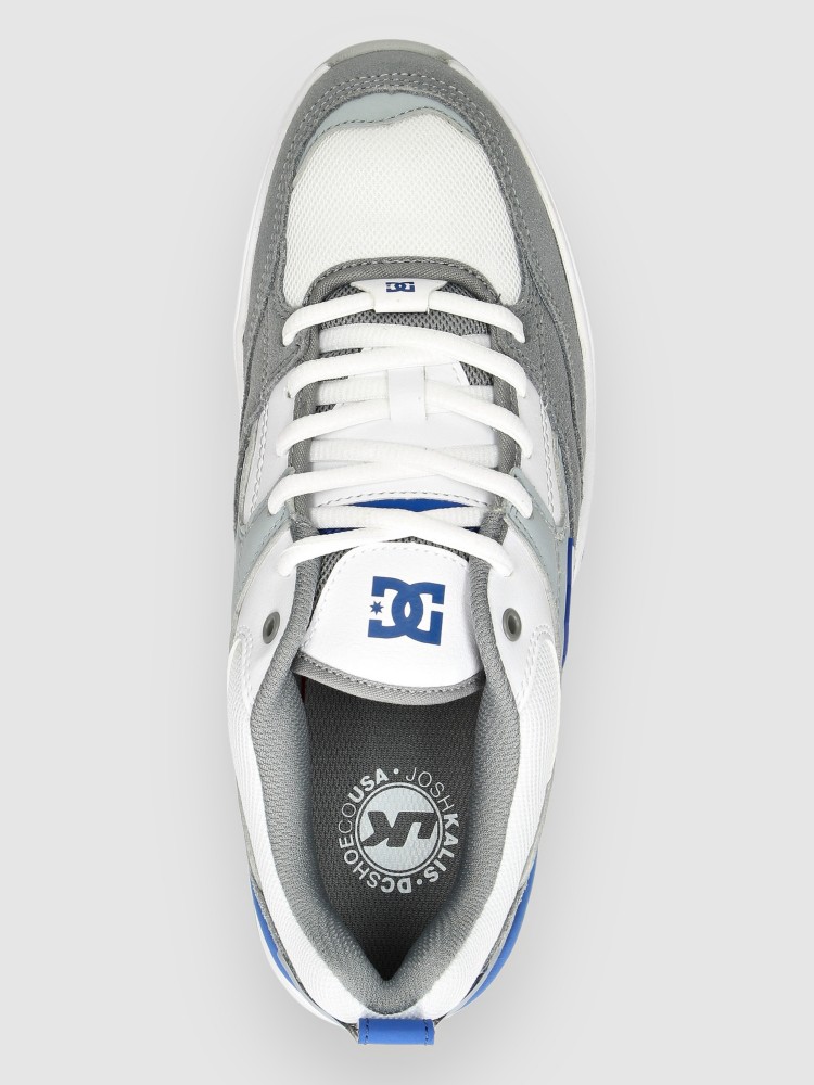 Кеды DC Ascend Skateschuhe, white/grey/blue — фото 4
