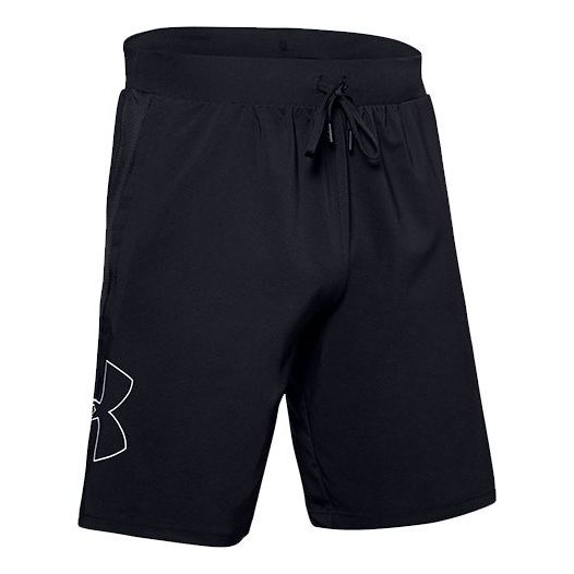 

Шорты qualifier speedpocket 9 inch shorts 'black' Under Armour, черный
