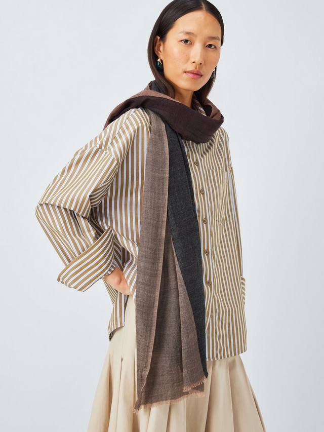 

Шарф Four Square John Lewis, Black Coffee/Safari