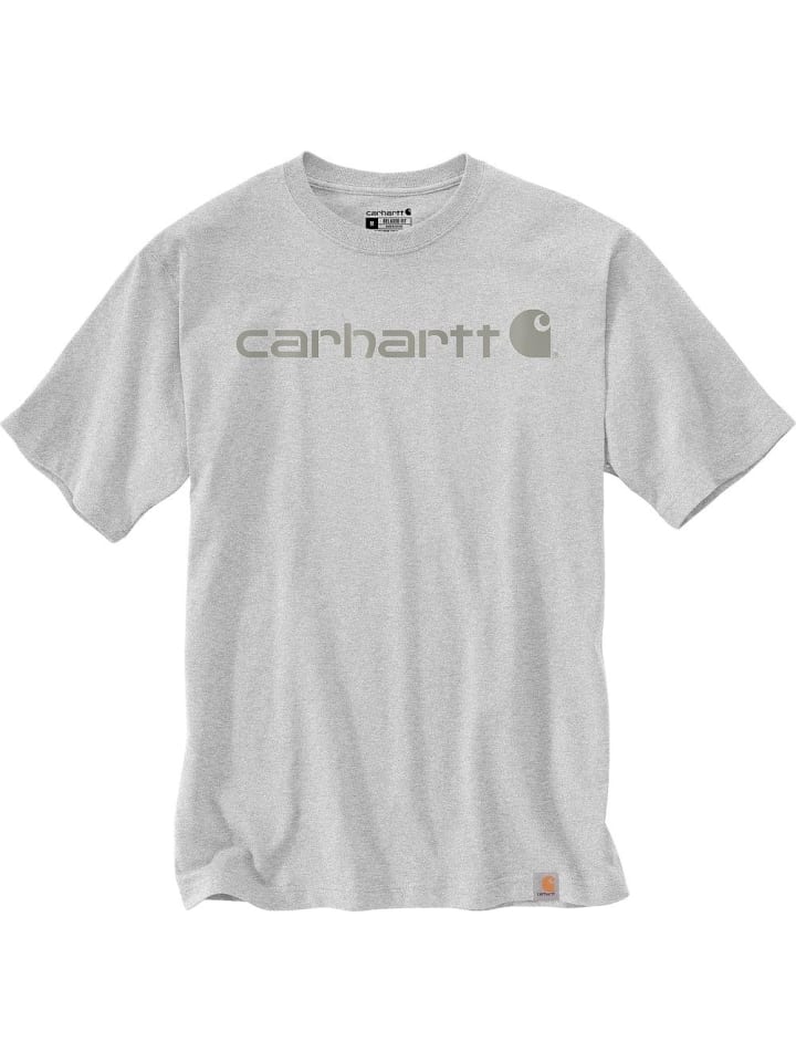 

CARHARTT Футболка "Dearborn Relaxed Logo T-Shirt" серого цвета, Серый, CARHARTT Футболка "Dearborn Relaxed Logo T-Shirt" серого цвета