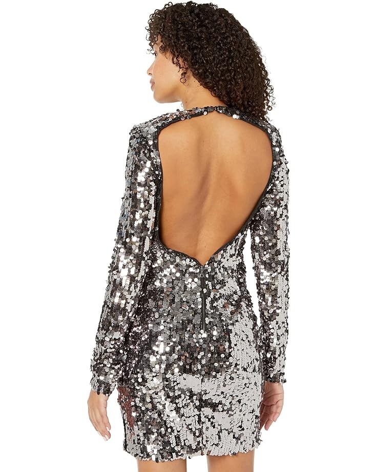 

Платье Bardot Valentina Sequin Mini Dress, цвет Smoke