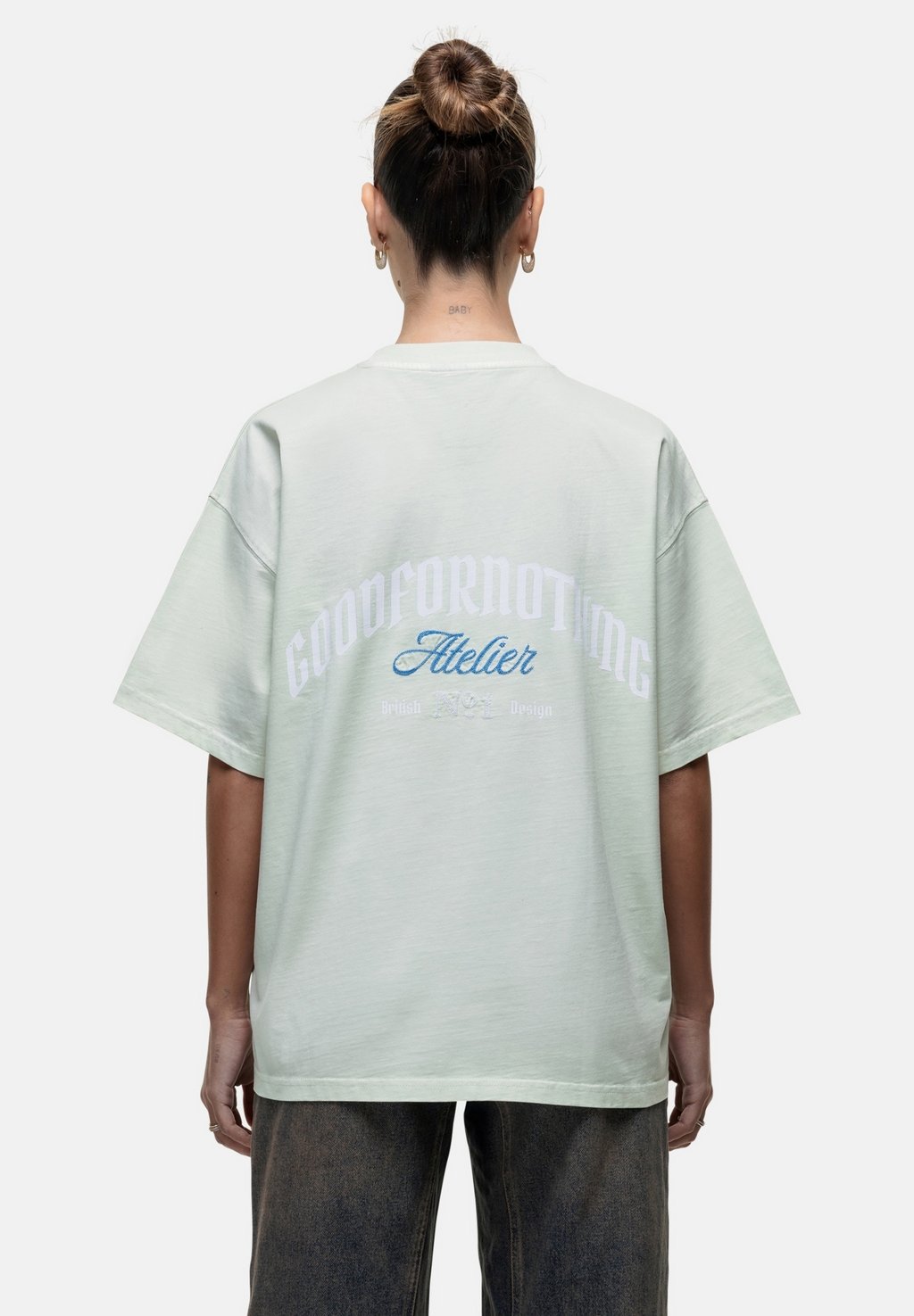 

Футболка с принтом ANTIQUITY TEE Good For Nothing, кремовый