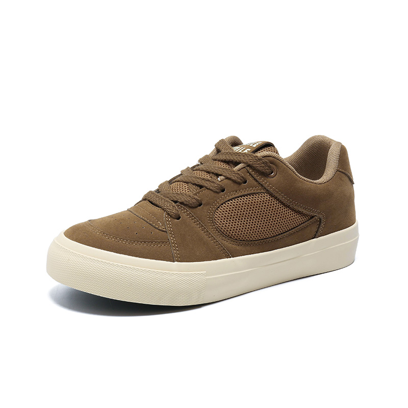 

Dao Tu Sen Скользоустойчивые, износостойкие, дышащие мужские скейтерские кроссовки лоу-топ Brown-(2228) Green Bamboo, цвет Brown-(2228) Green Bamboo