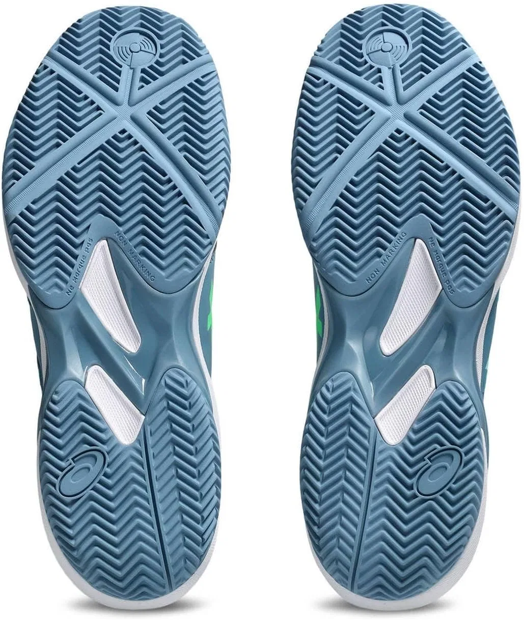 Кроссовки для падел ASICS Solution Swift FF 2, Saba Blue Vital Green — фото 2