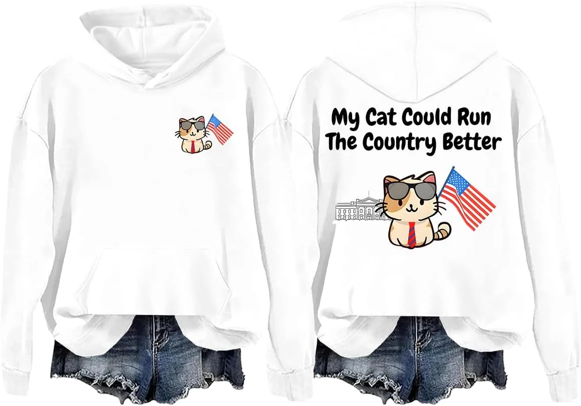 

Толстовка My Cat Could Run The Country Better woati