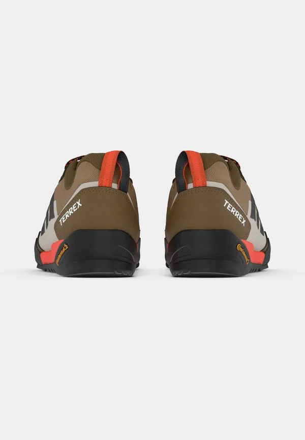 Обувь для одиночного подхода skychaser, походные ботинки Adidas Terrex, Cardboard/Carbon/Semi Impact Orange — фото 4