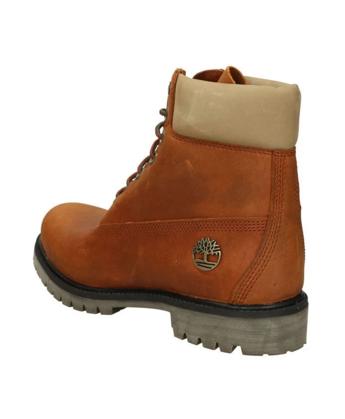 Премиальные водонепроницаемые ботинки на шнуровке высотой 15,24 см Timberland, коричневый — фото 2