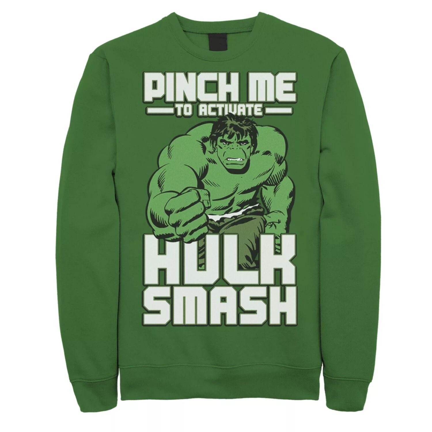 

Мужская толстовка Marvel Hulk Pinch Me To Activate Hulk Smash Licensed Character