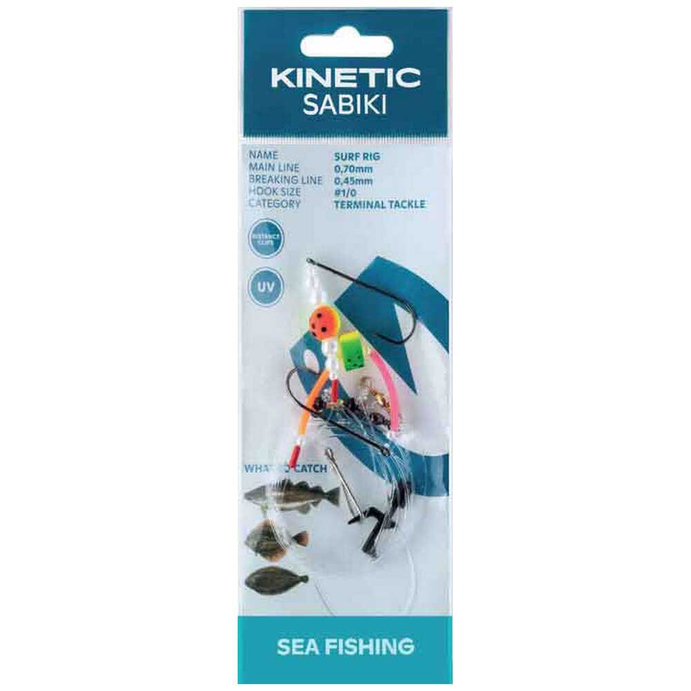 

Оснастки Kinetic Sabiki Surf, прозрачный