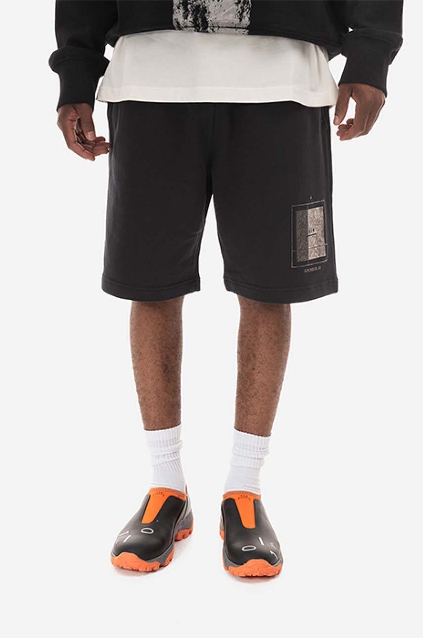 

Хлопковые шорты Foil Grid Sweat Shorts A-COLD-WALL*, черный
