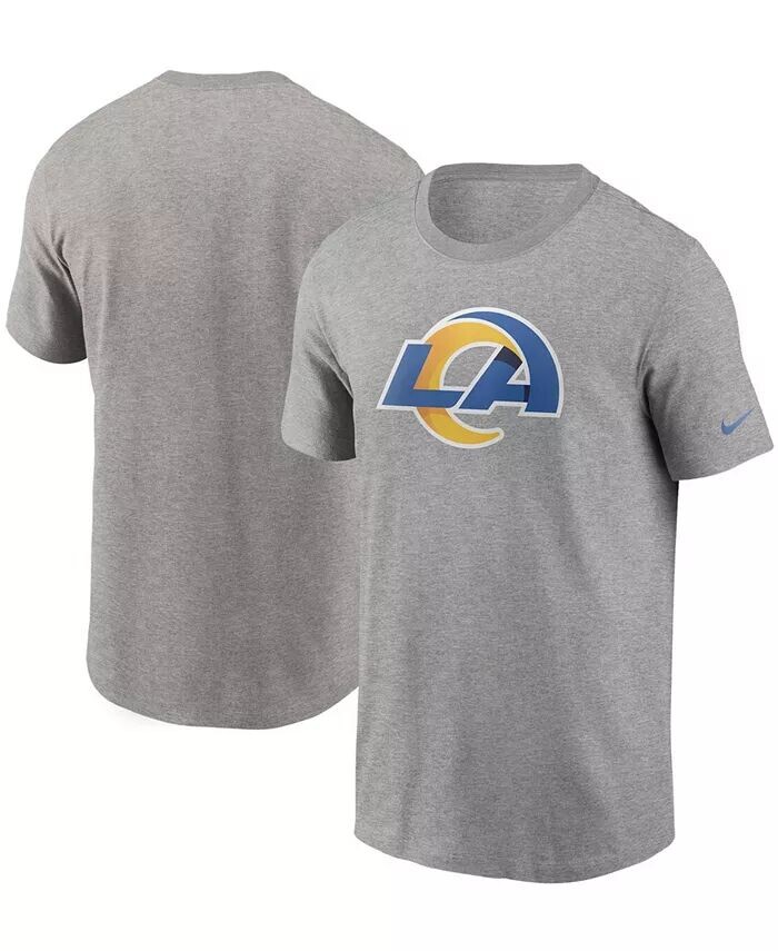 

Мужская серая футболка с логотипом Los Angeles Rams Primary Nike