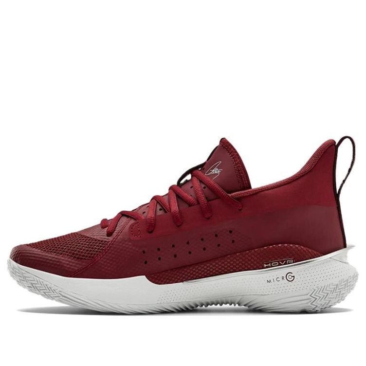 

Кроссовки Under Armour Curry 7 Team 'Cardinal White', красный