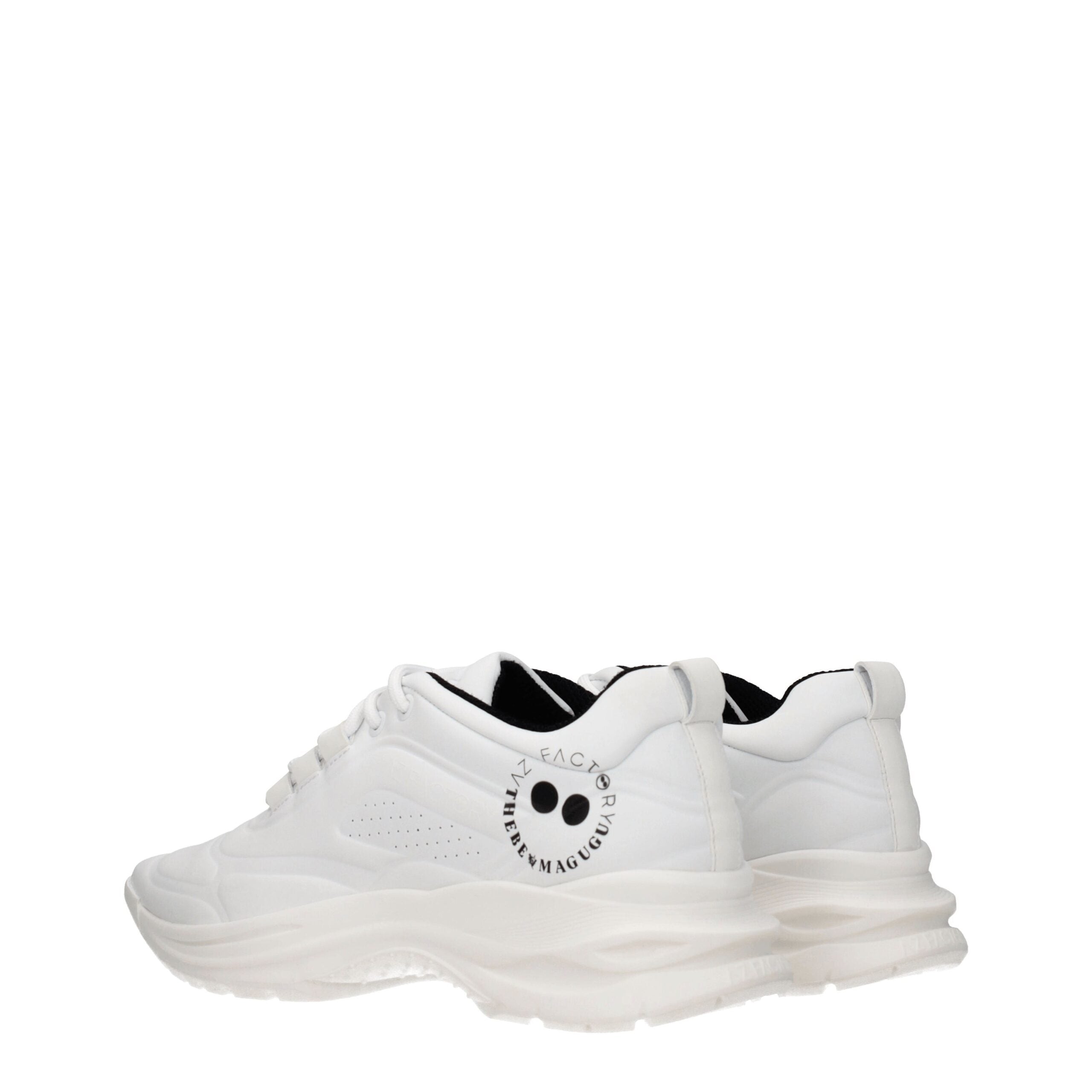 AZ Factory Кожаные женские кроссовки, белый — фото 4