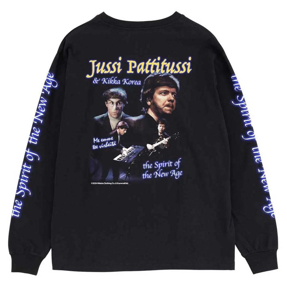 

Лонгслив Makia Pattitussi, черный