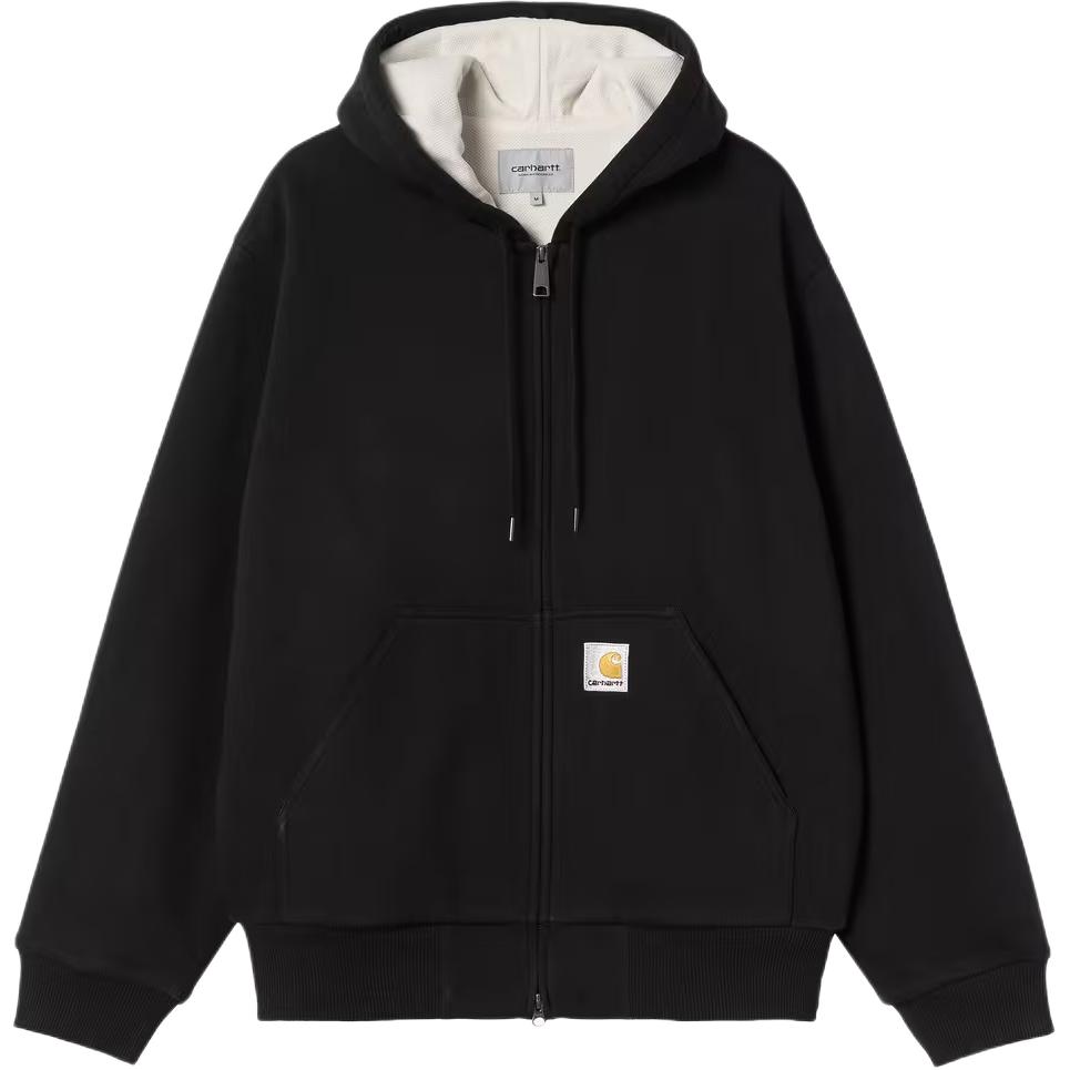 

Толстовка с молнией и нашивкой с логотипом Carhartt WIP, черный