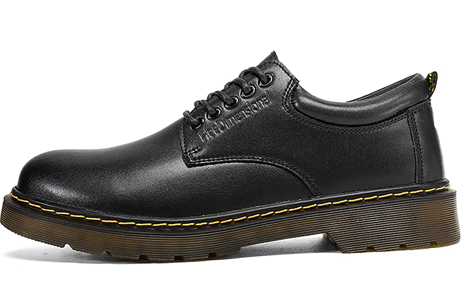 HeeDimensional Мартин ботинки унисекс черные высокие, цвет Black (High-Top) — фото 2
