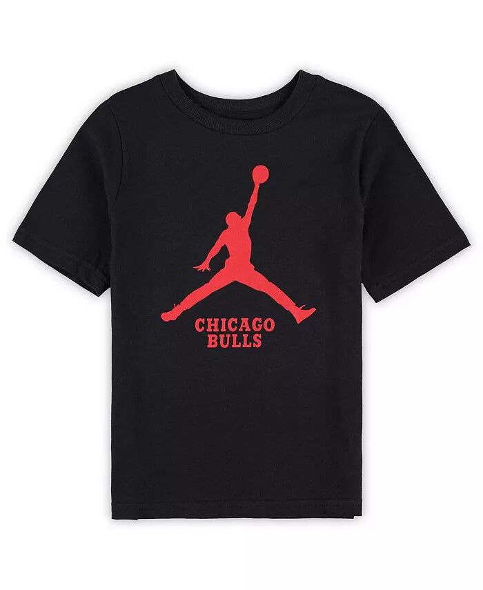 

Футболка дошкольного возраста Black Chicago Bulls Essential Jumpman Jordan