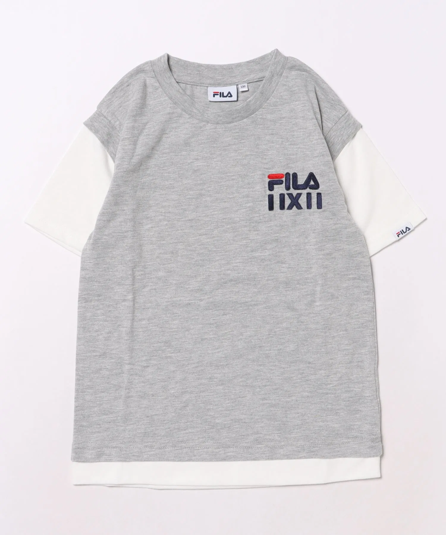 Детская футболка FILA с вышивкой логотипа