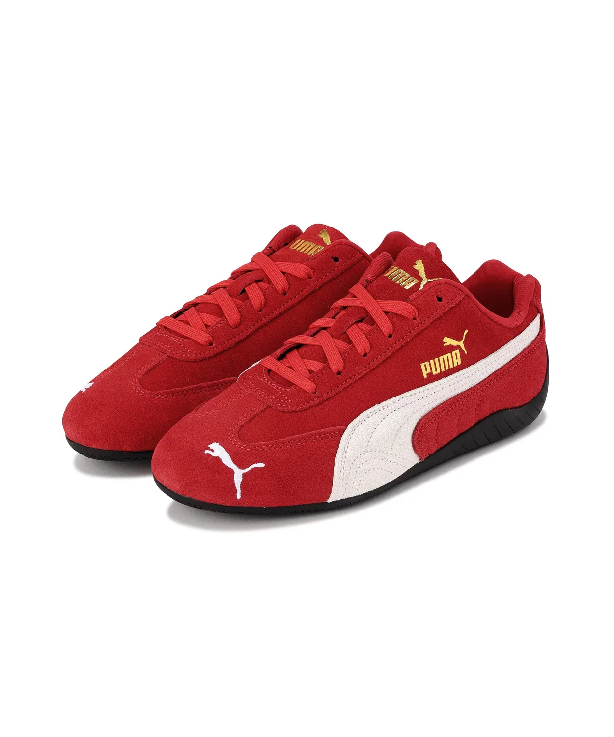 Унисекс кроссовки PUMA Speed Cat OG из замши красные