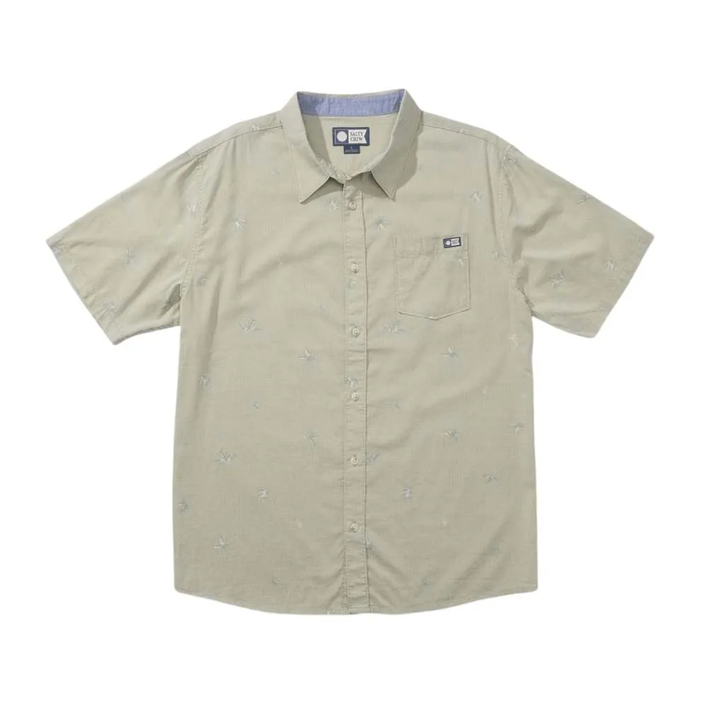 

Рубашка с коротким рукавом Salty Crew Small kine woven, зеленый