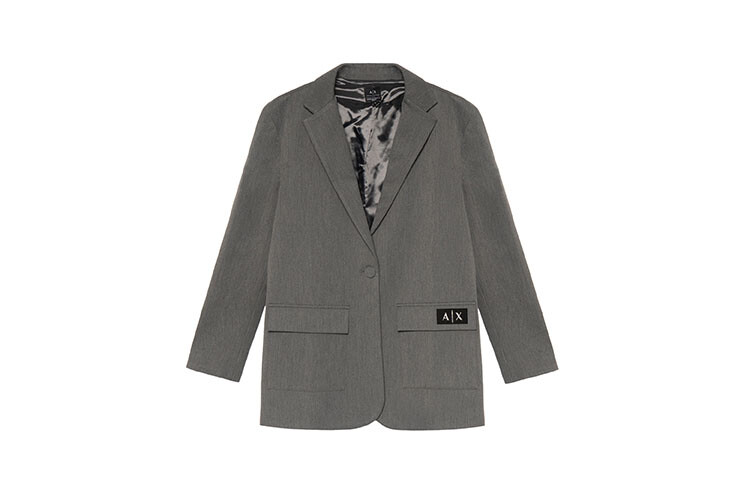 

Деловой костюм женский серый Armani Exchange