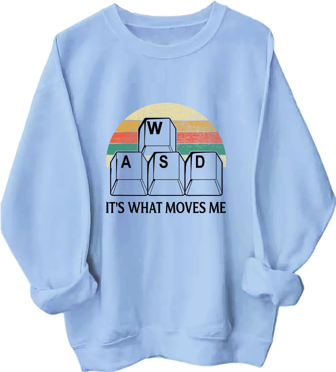 

Толстовка WASD It’s What Moves Me — забавный худи для геймера Batclock