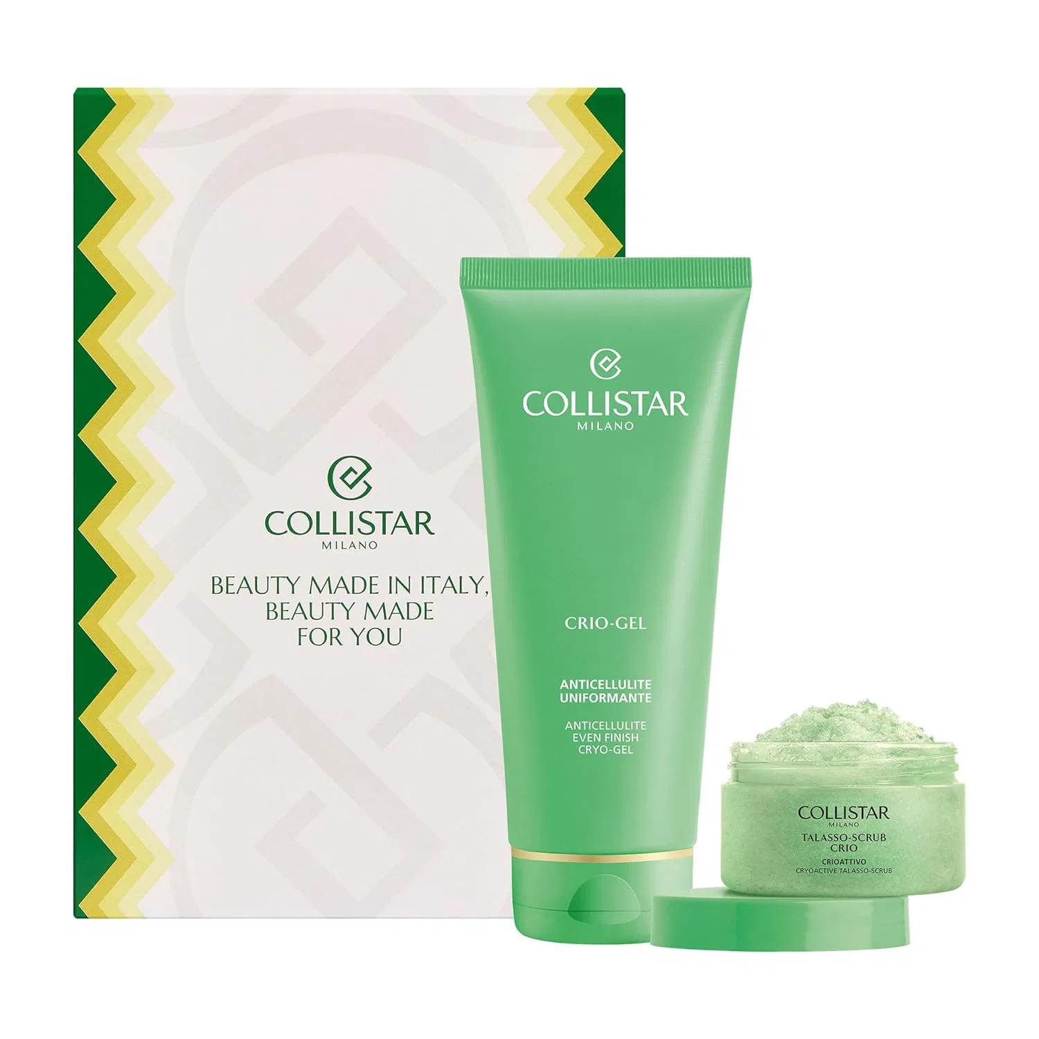 Подарочный набор Collistar Crio-Gel Anti-Cellulite и Talasso Scrub Crioattivo Collistar