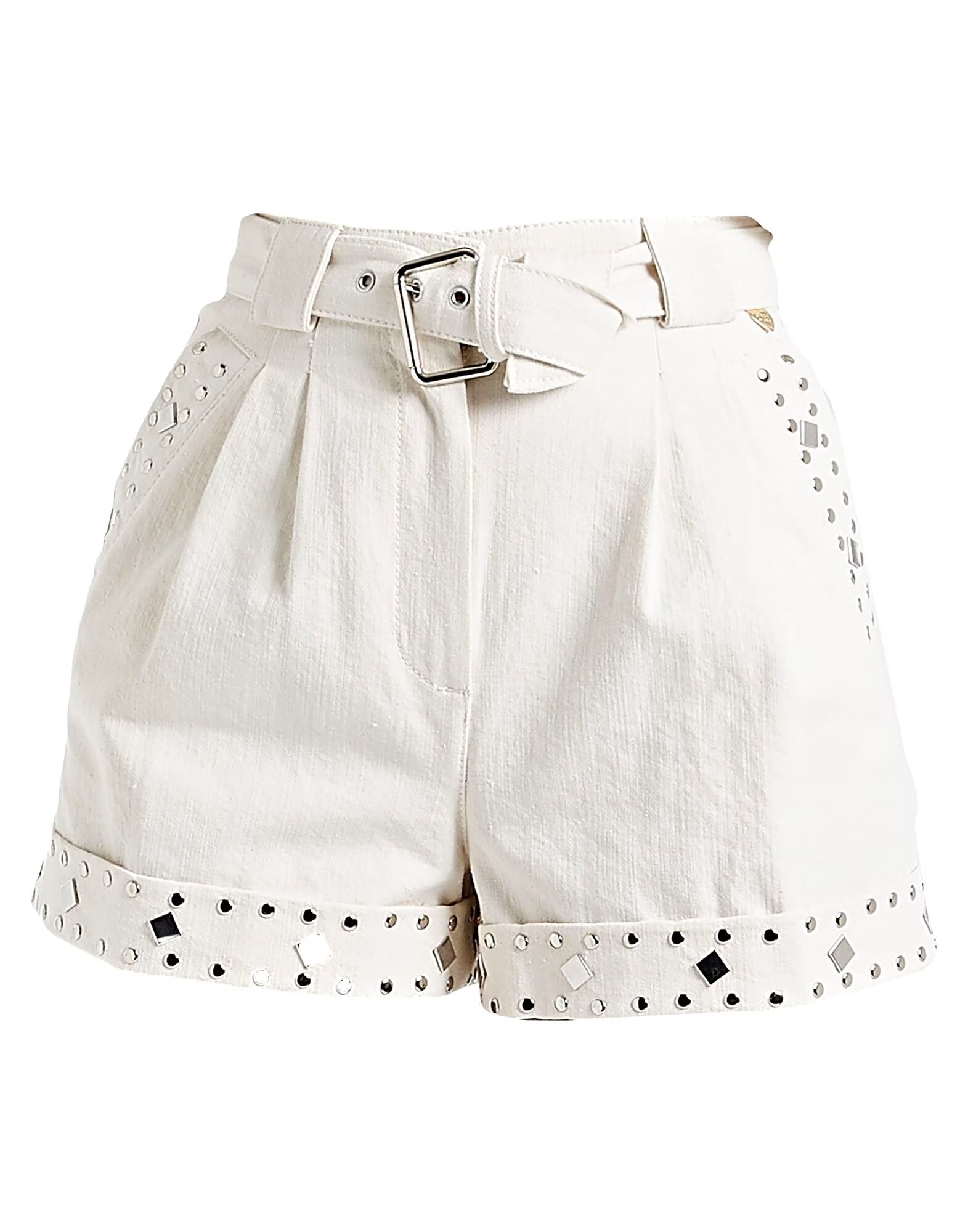 

Джинсовые шорты Twinset, айвори