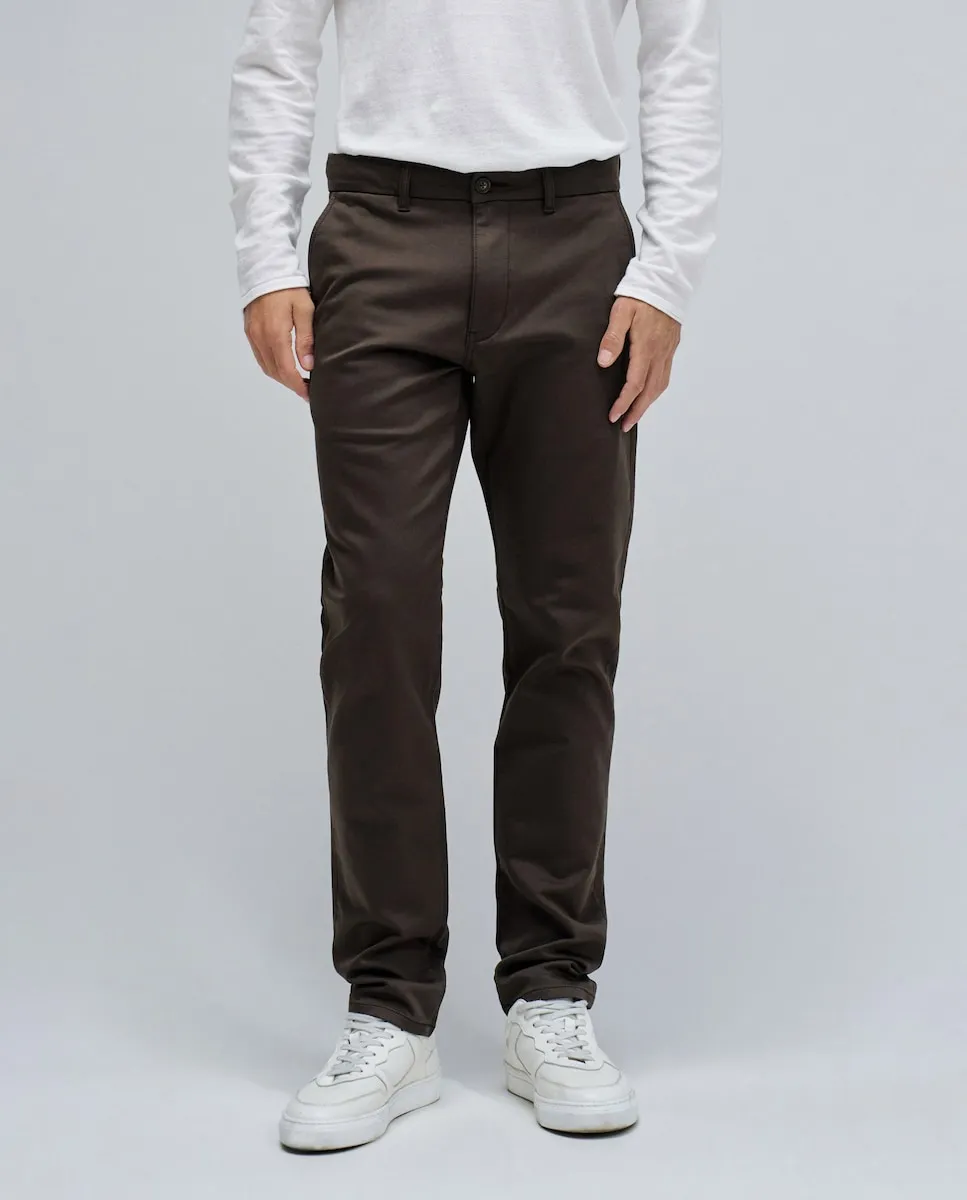 

Мужские брюки Chino S-Active Slim Fit Salsa Jeans, темно-коричневый