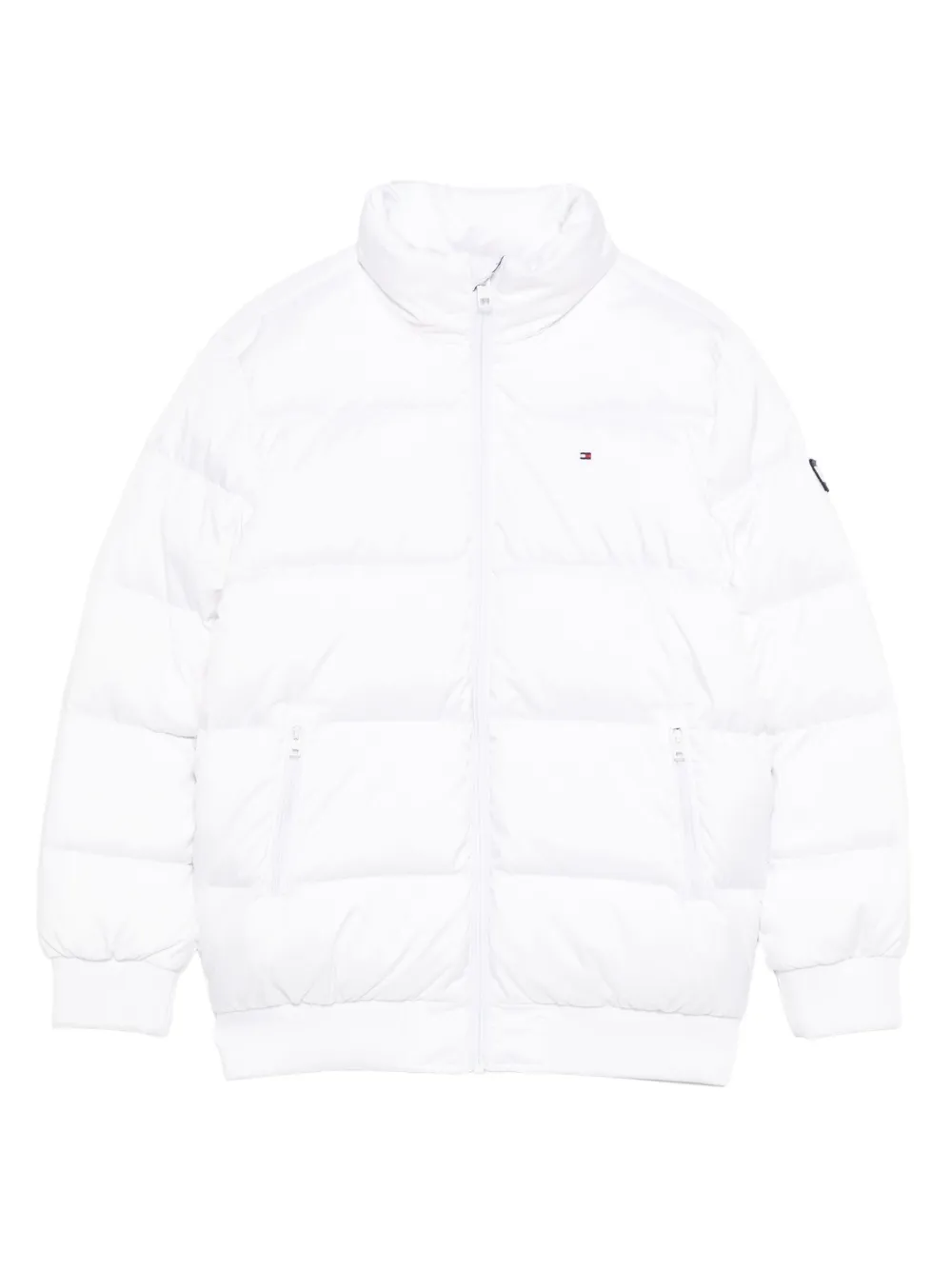 

Пуховик с логотипом Tommy Hilfiger Junior, белый