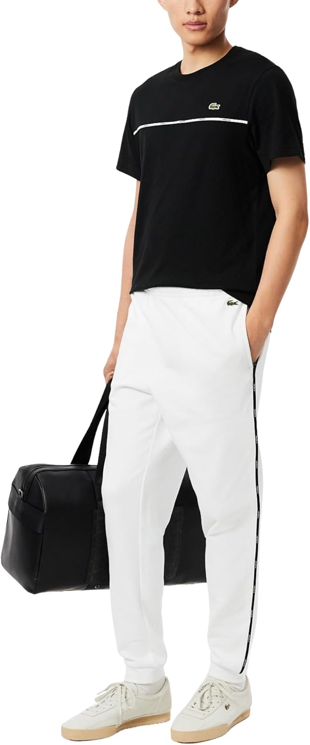 

Мужские спортивные брюки Lacoste зауженного кроя, White