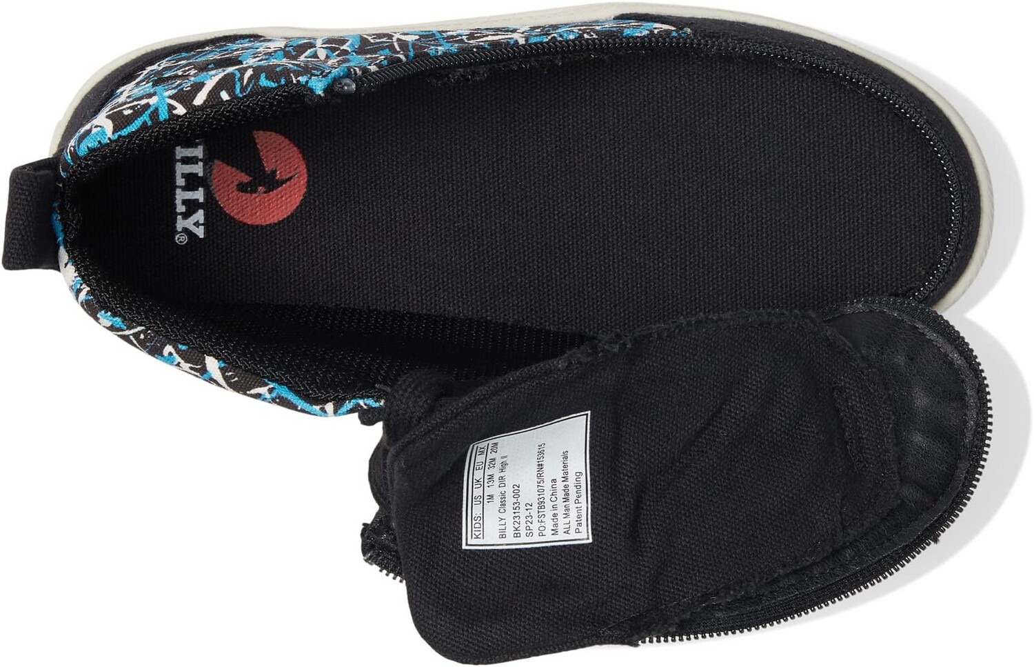 Кроссовки Classic DR High II BILLY Footwear Kids, цвет Black Graffiti — фото 2