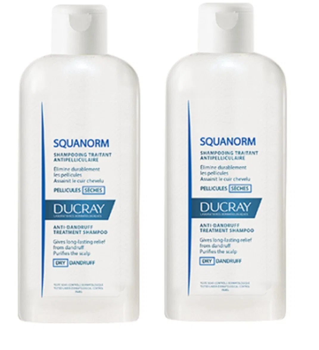 Шампунь против перхоти «Squanorm» от Ducray, 2 x 200 мл Ducray