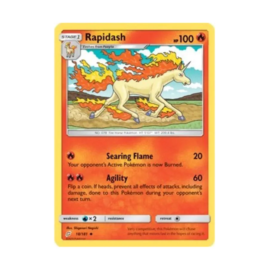 

CCG Рапидаш (Ю) #18, Pokemon - SM - Team Up - Singles