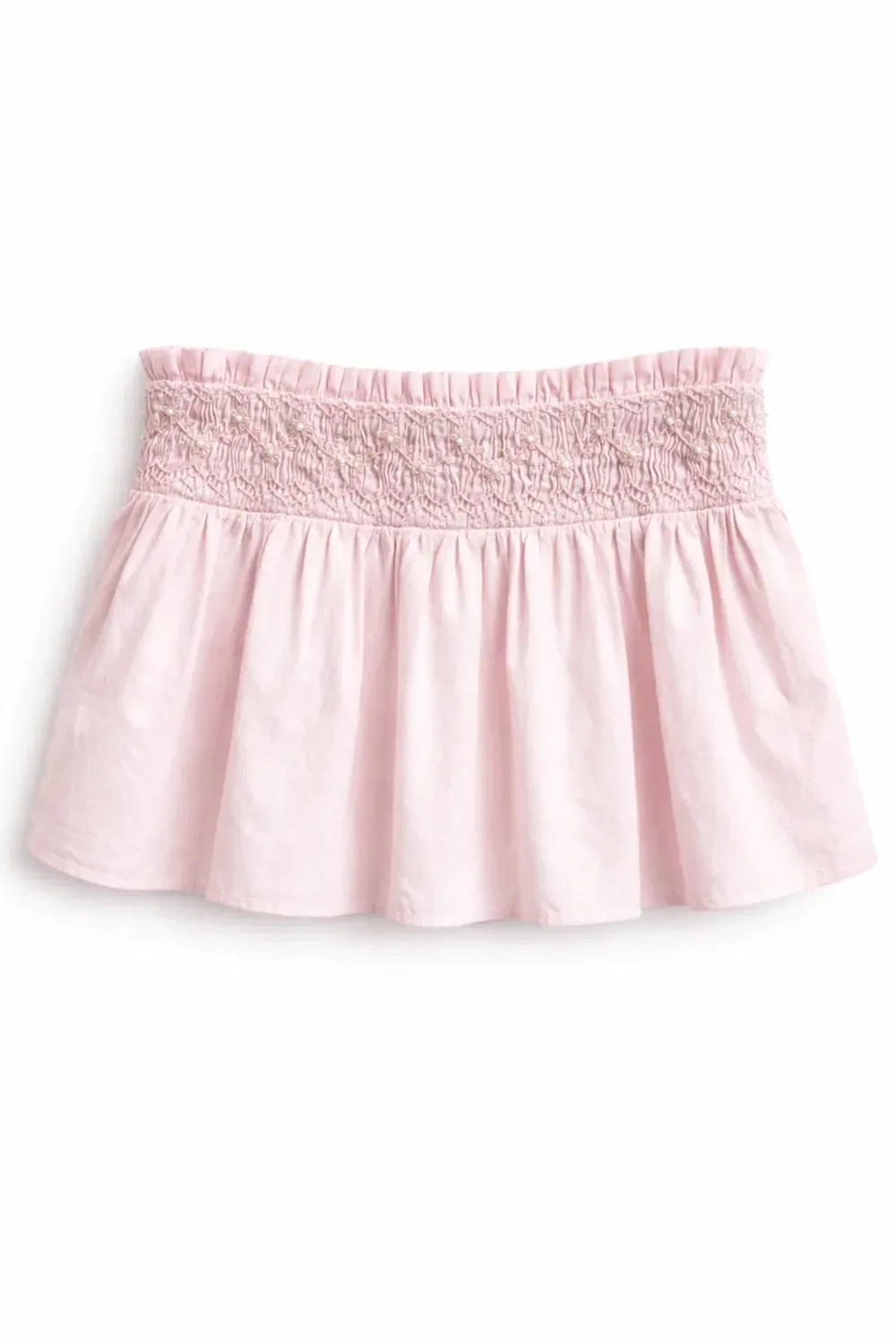 Детская юбка для девочек с вышивкой June KatieJnyc, Pale Pink — фото 3