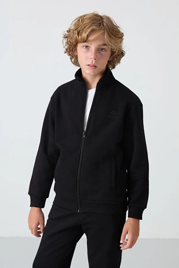 Детский спортивный костюм для мальчиков из хлопка Tommy Life, Black Black — фото 3