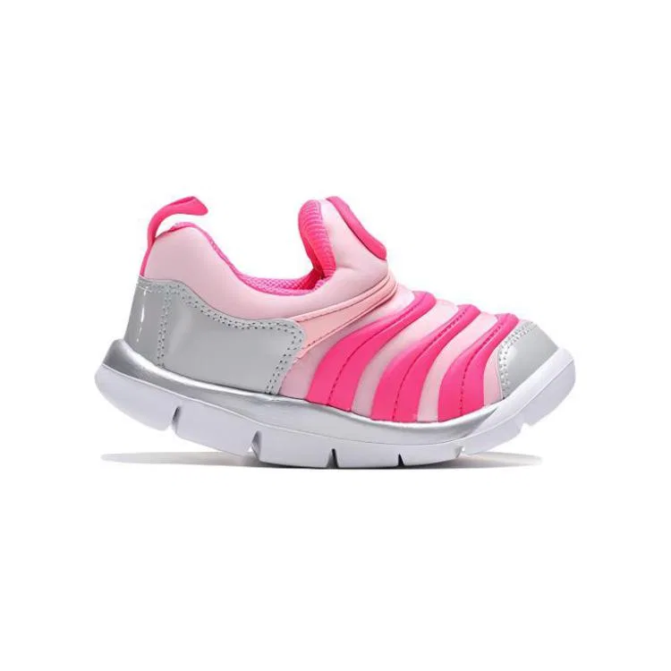 Детские спортивное кеды с низким верхом Nike Dynamo Free Pink White — фото 3