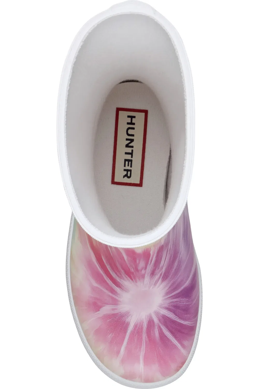 Детские сапоги дождевые First Classic Rain Boot Hunter, White Tie Dye — фото 4